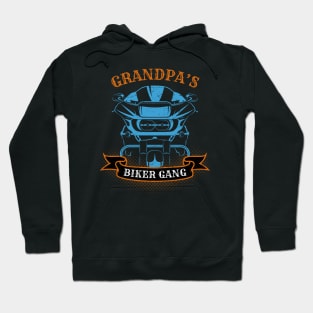 Grandpa's Biker Gang Father's Day Hoodie